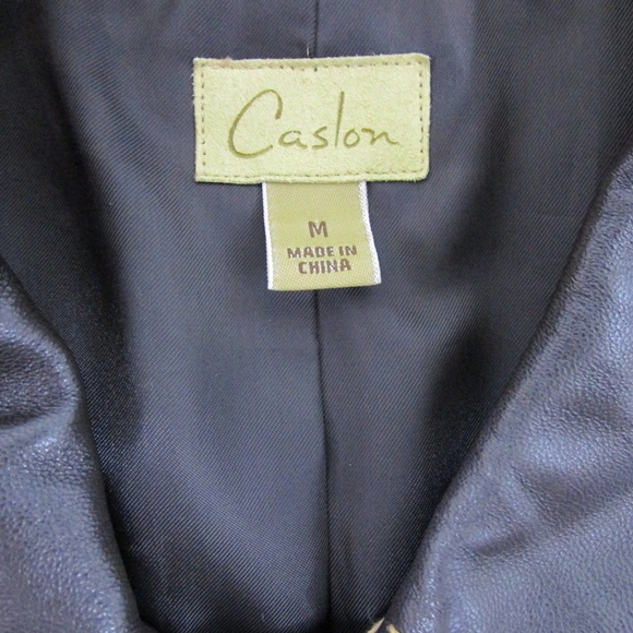 🌟2X Host Pick 🌟 Vintage Lambskin Dark Brown Leather Jacket - Picture 6 of 8